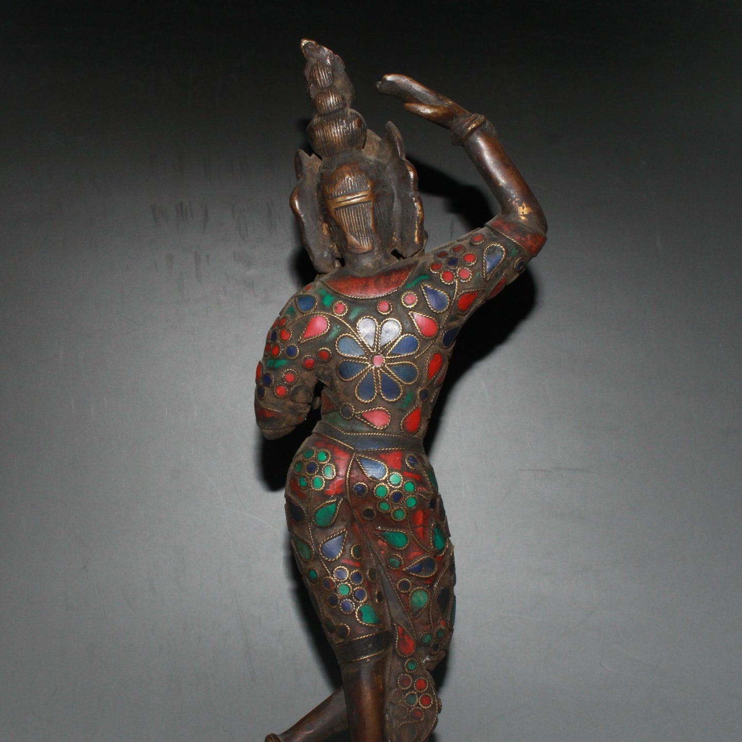 Pure copper Guanyin Bodhisattva Buddha ornament