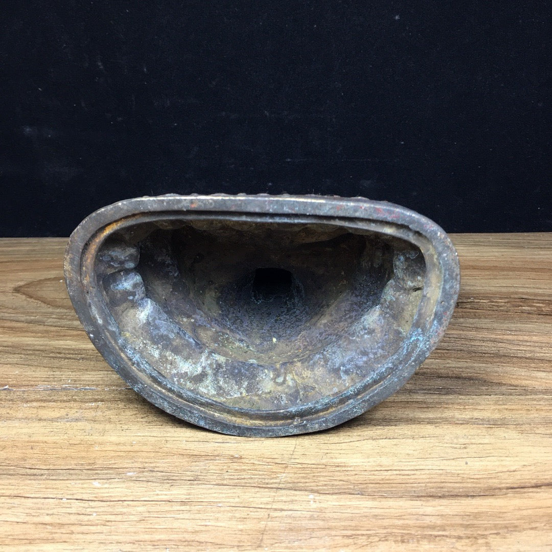 Chinese Antique Pure Copper Thousand Handed Guanyin