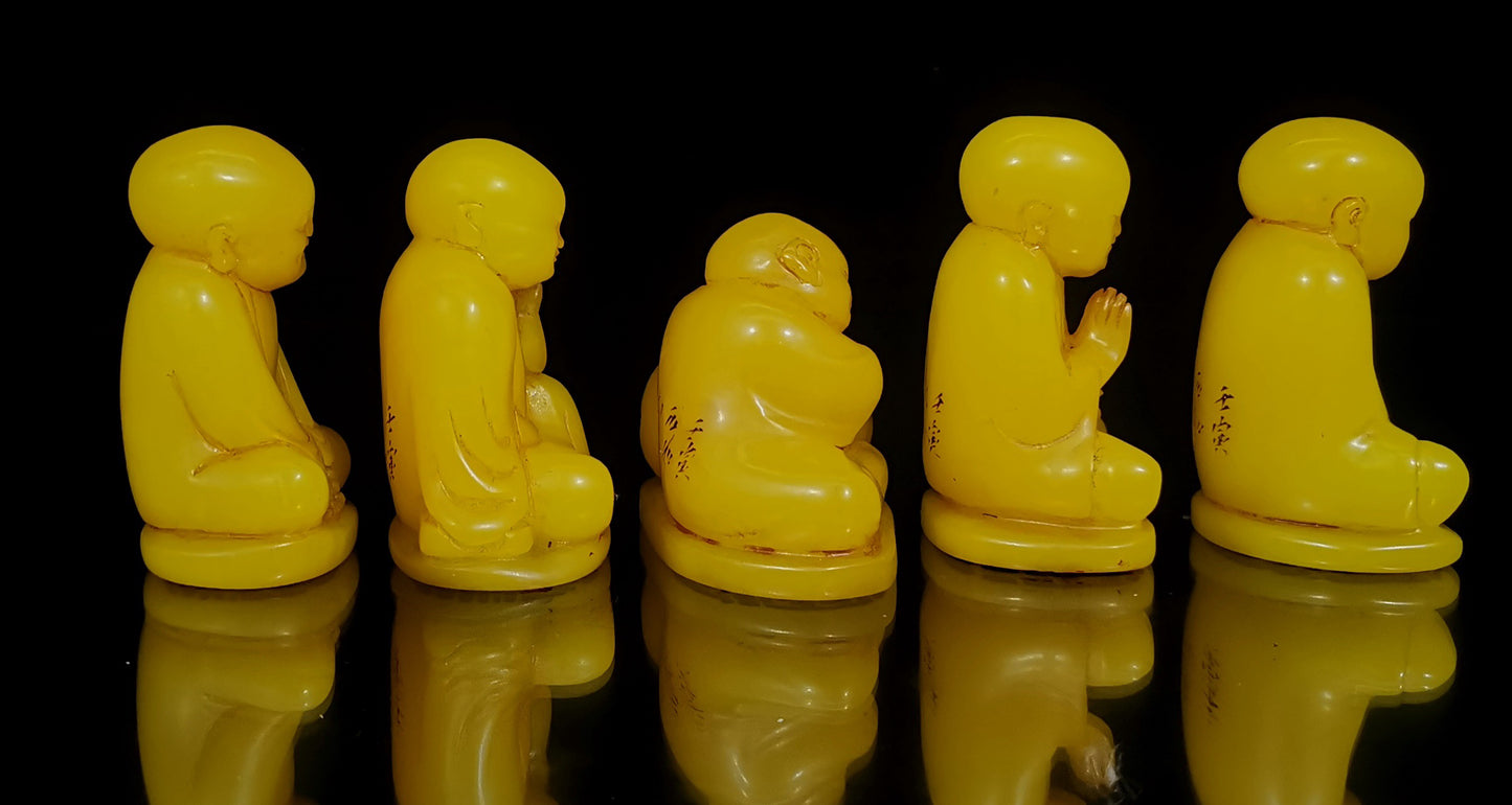 Chinese Antique Tian Huangshi Little Monk