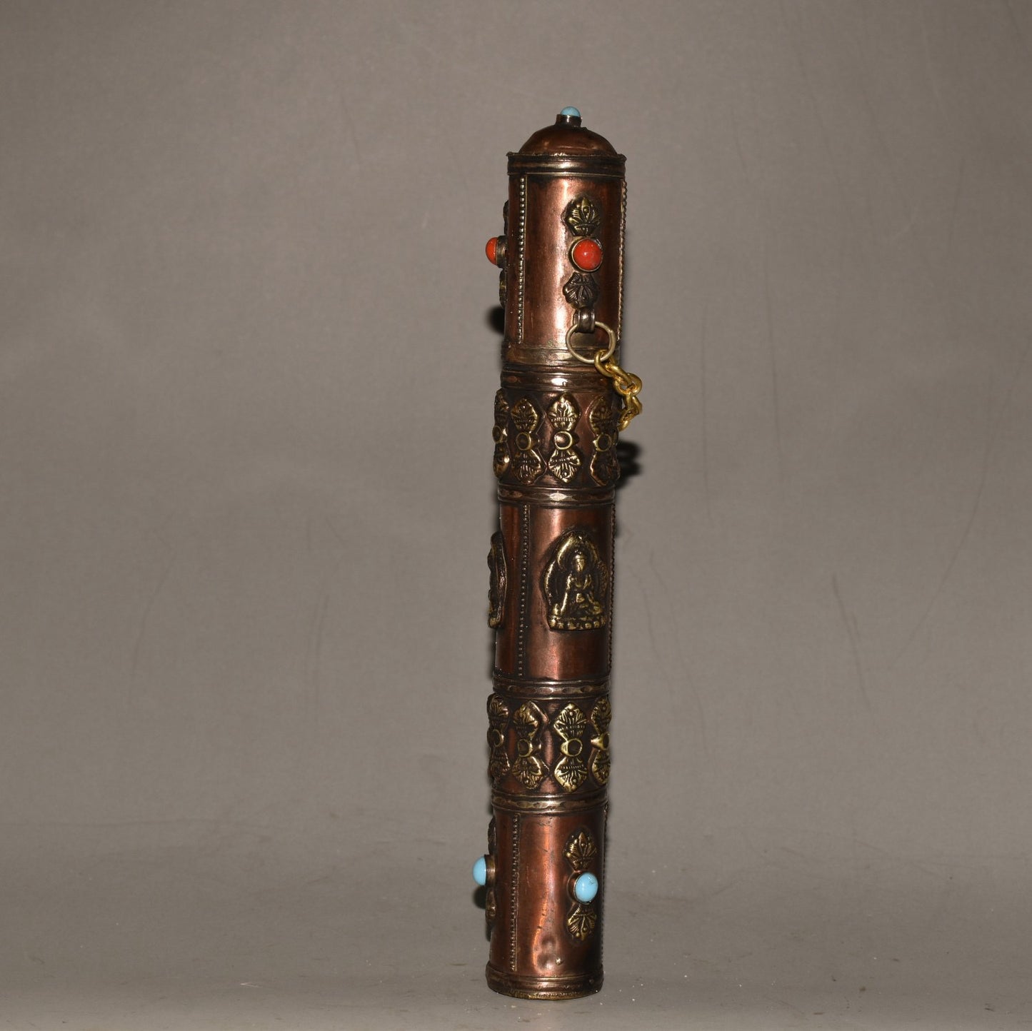 Pure copper incense tube ornament