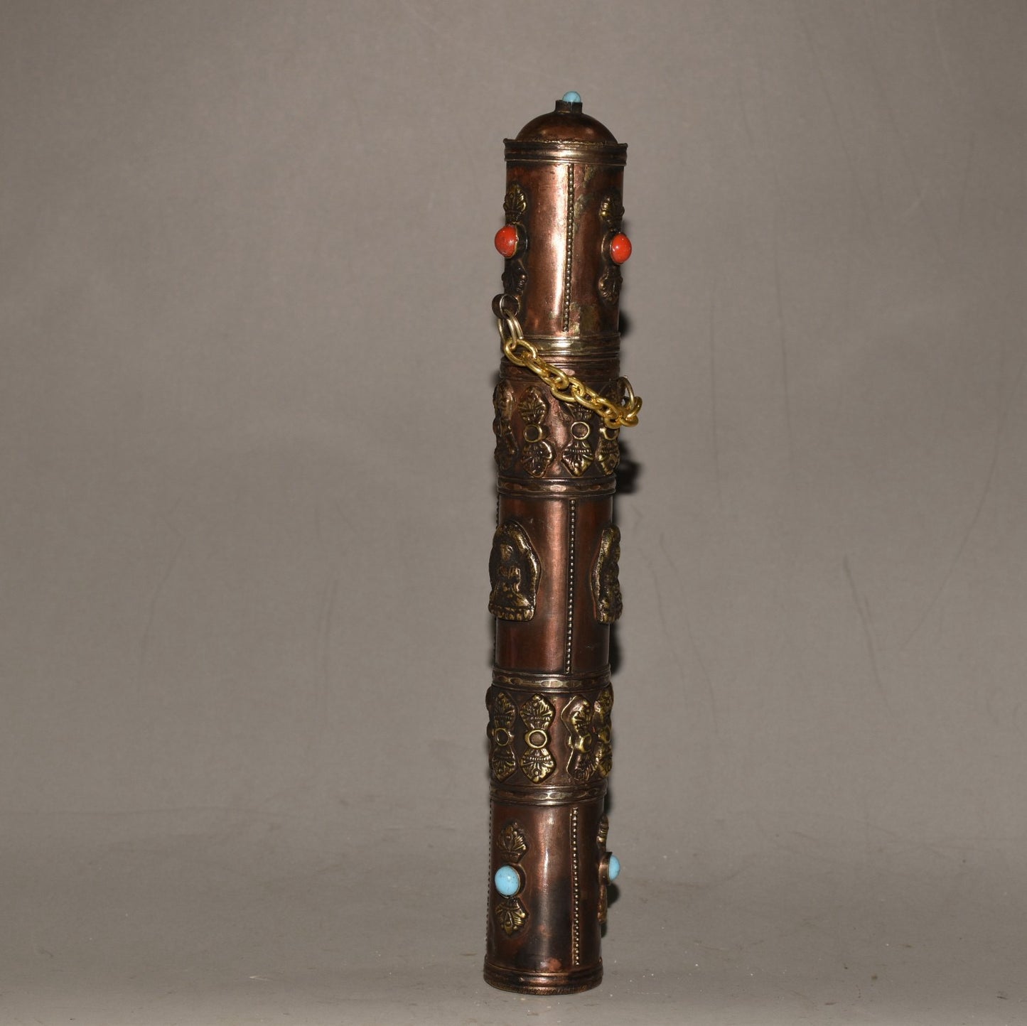 Pure copper incense tube ornament