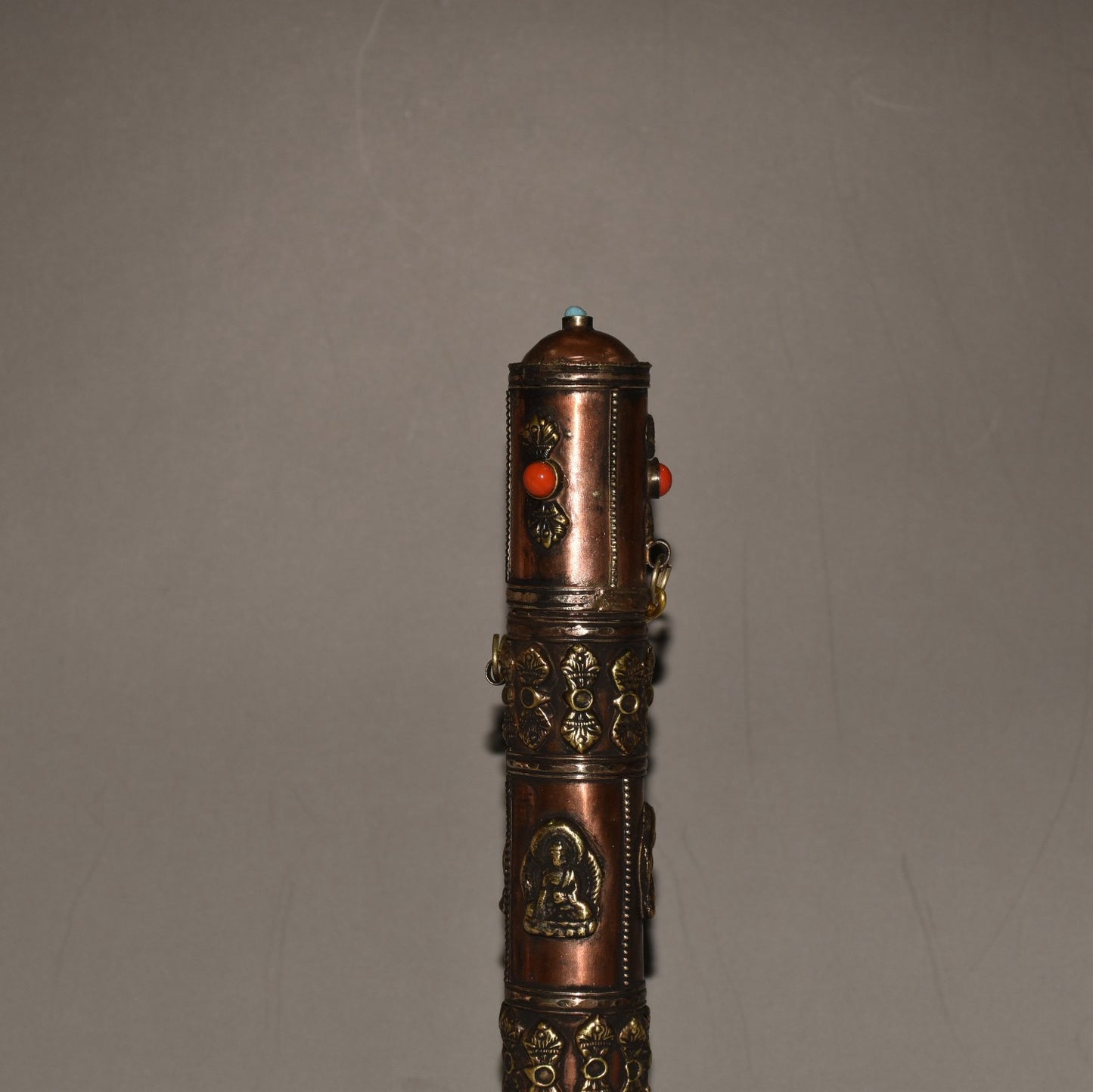 Pure copper incense tube ornament