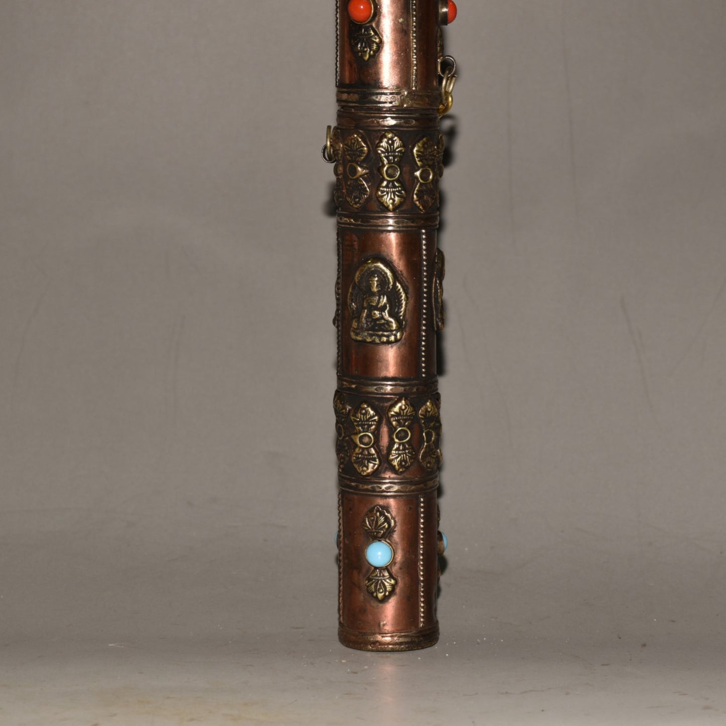 Pure copper incense tube ornament
