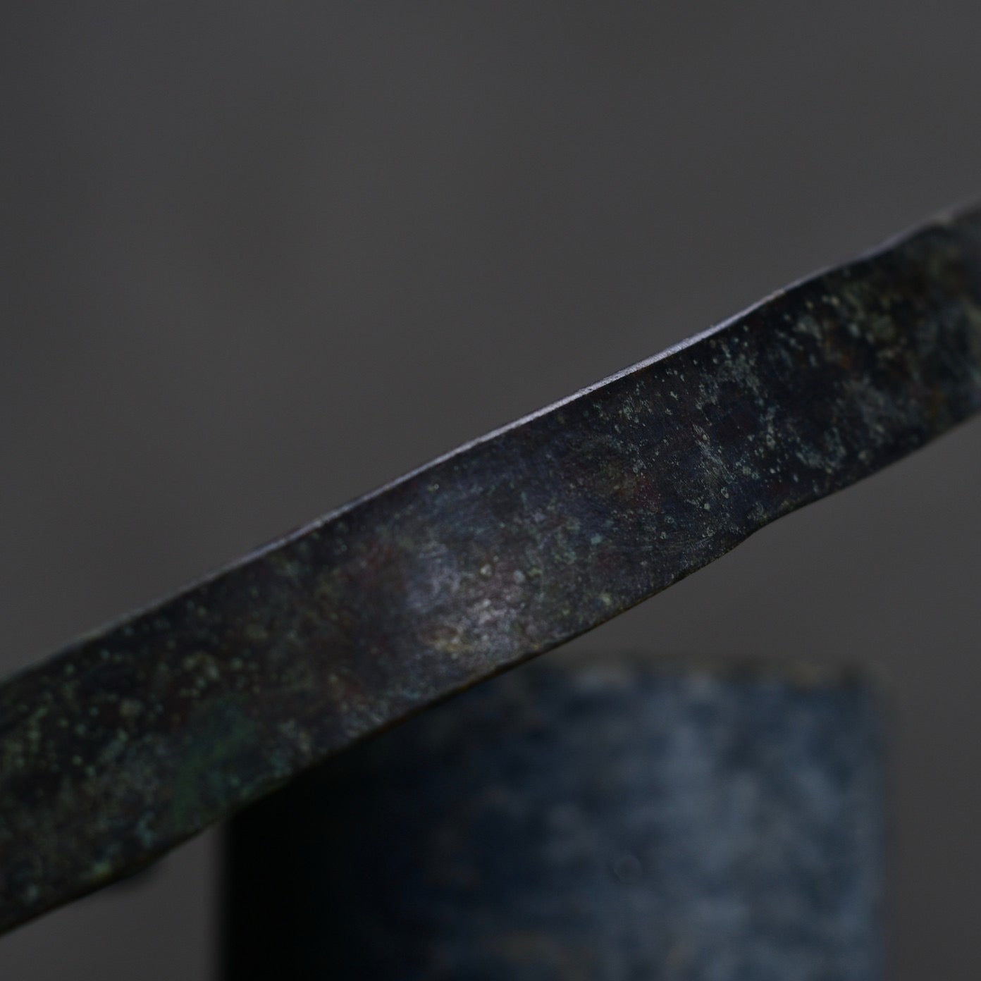 Chinese antique bronze sea animal grape mirror