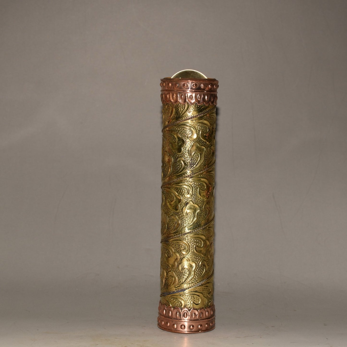 Pure copper kaleidoscope ornament