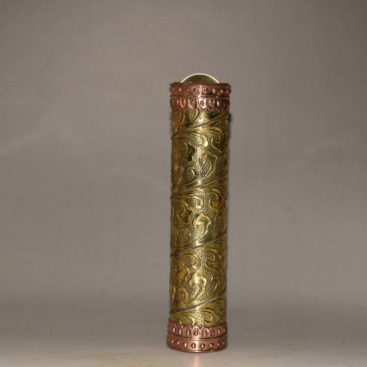 Pure copper kaleidoscope ornament