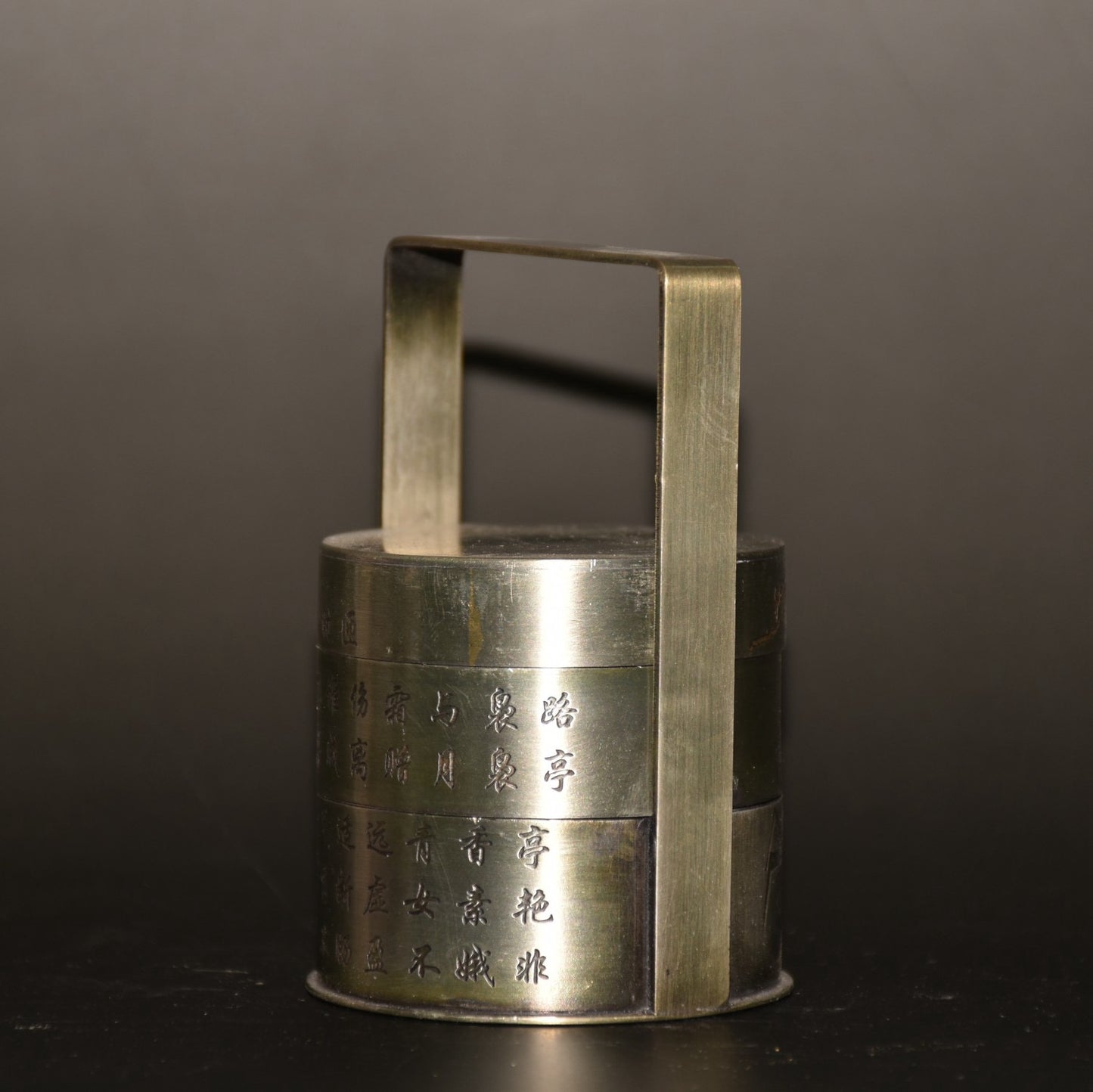 Pure copper portable food box ornament