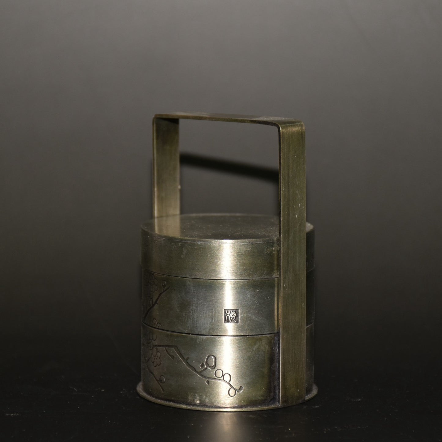 Pure copper portable food box ornament