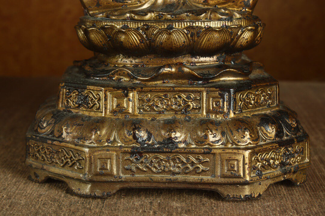 Chinese antique pure copper grand trend to Bodhisattva Buddha statue