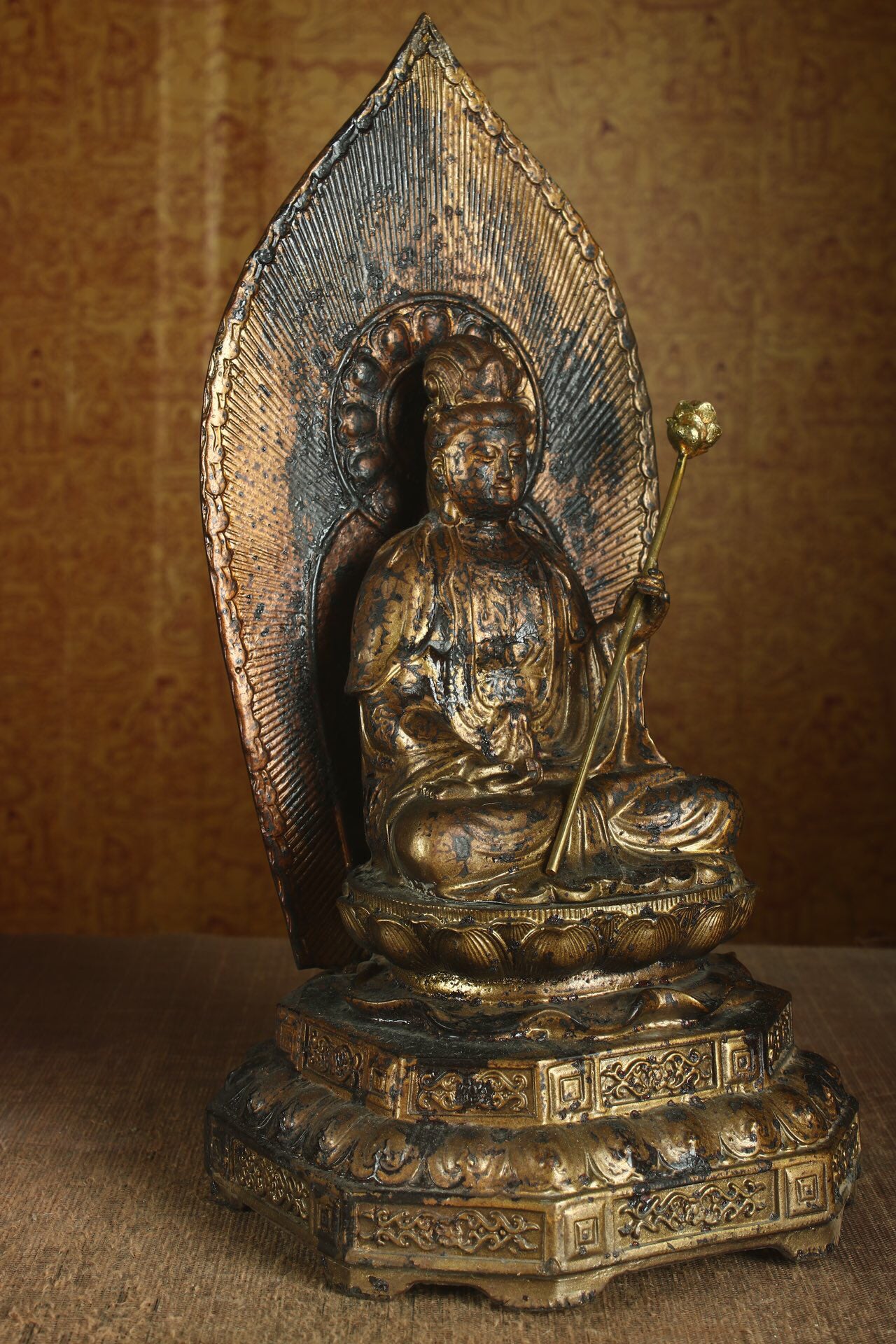 Chinese antique pure copper grand trend to Bodhisattva Buddha statue