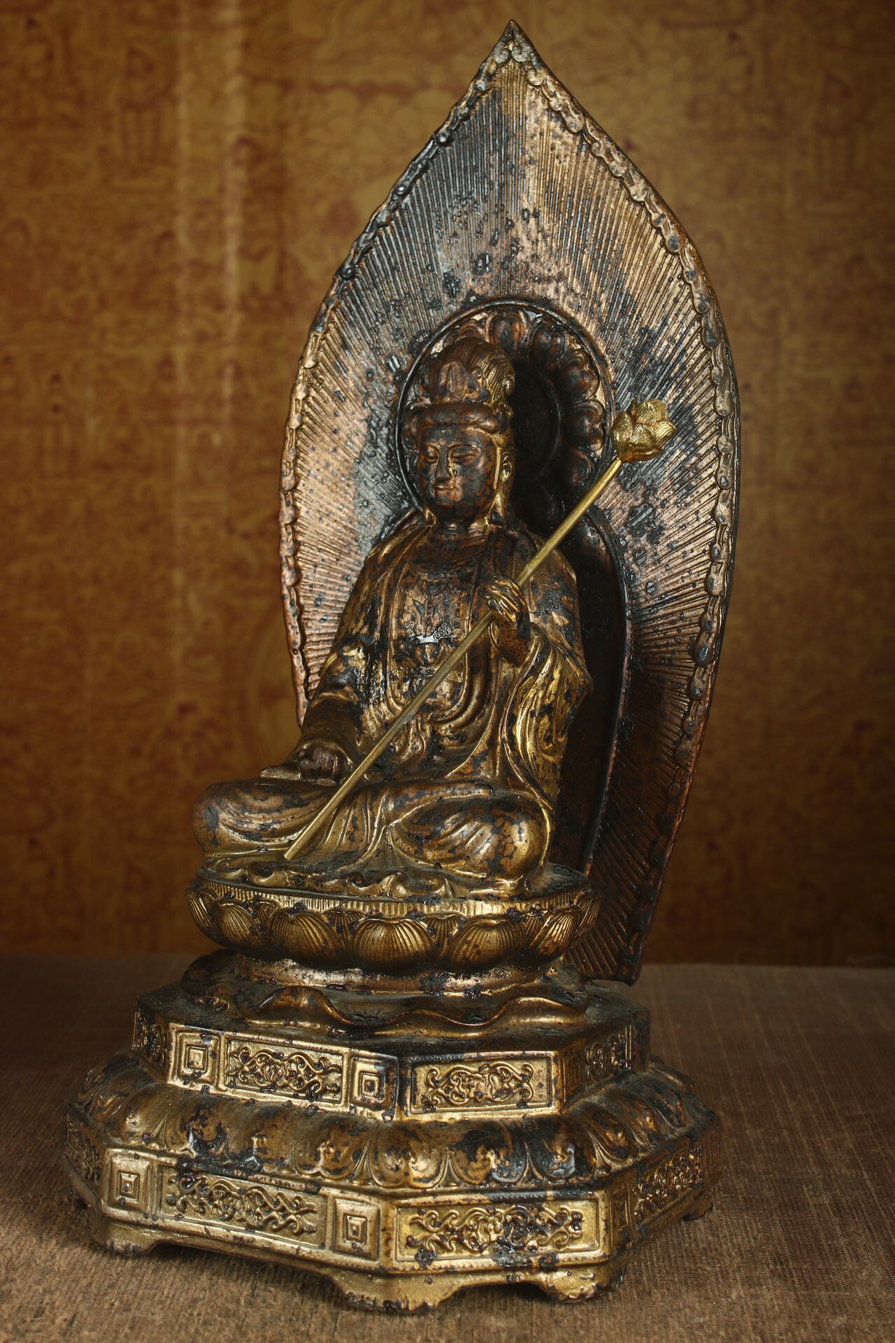 Chinese antique pure copper grand trend to Bodhisattva Buddha statue