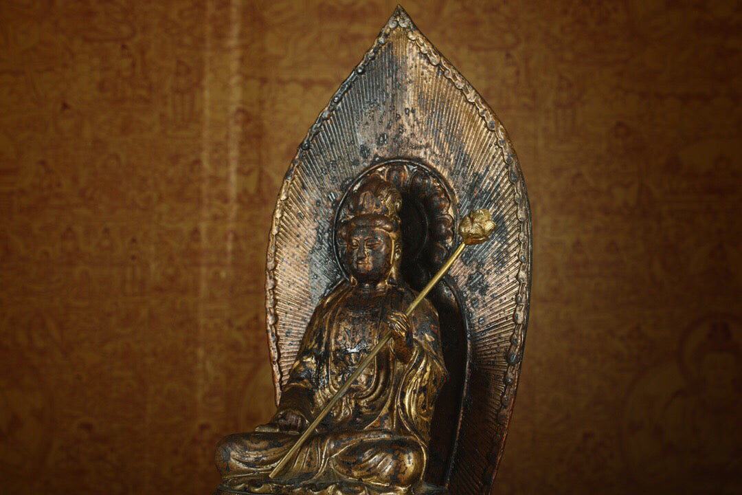 Chinese antique pure copper grand trend to Bodhisattva Buddha statue