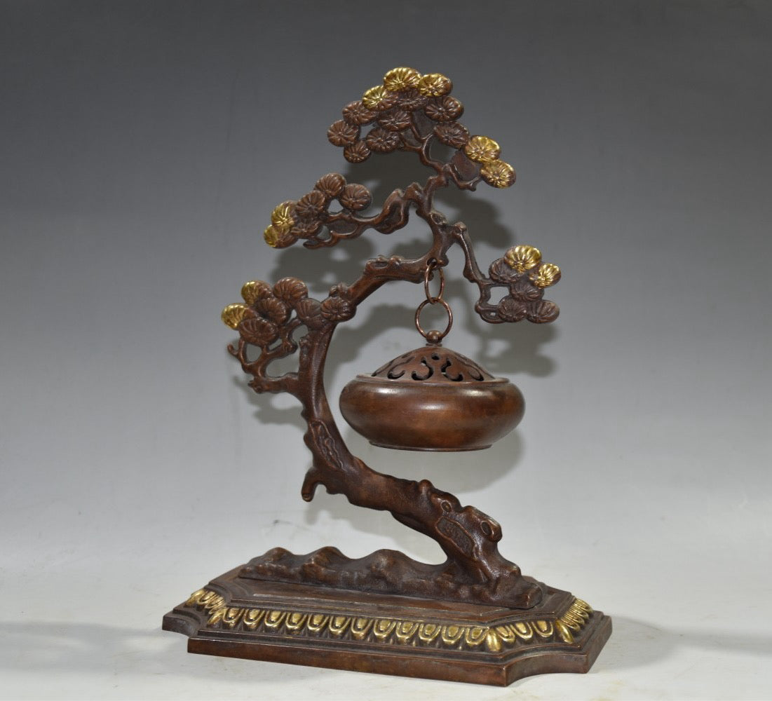 Pure copper hanging smoking furnace ornaments