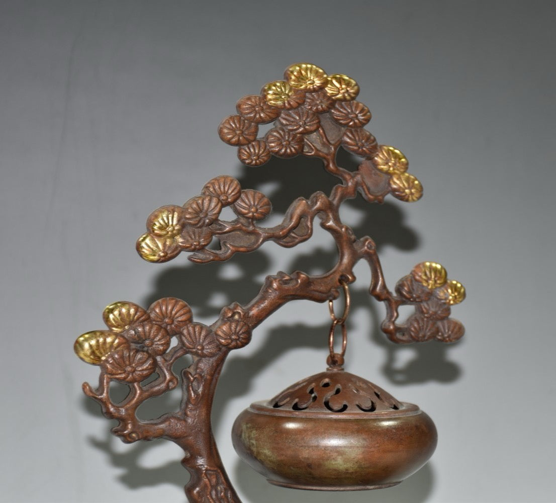Pure copper hanging smoking furnace ornaments