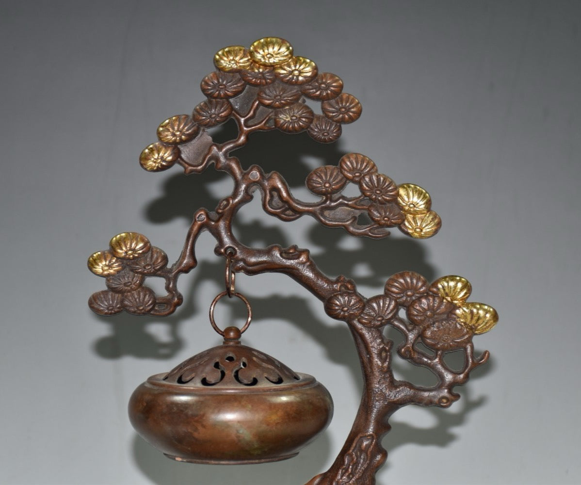 Pure copper hanging smoking furnace ornaments