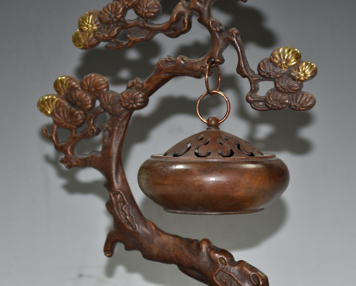 Pure copper hanging smoking furnace ornaments