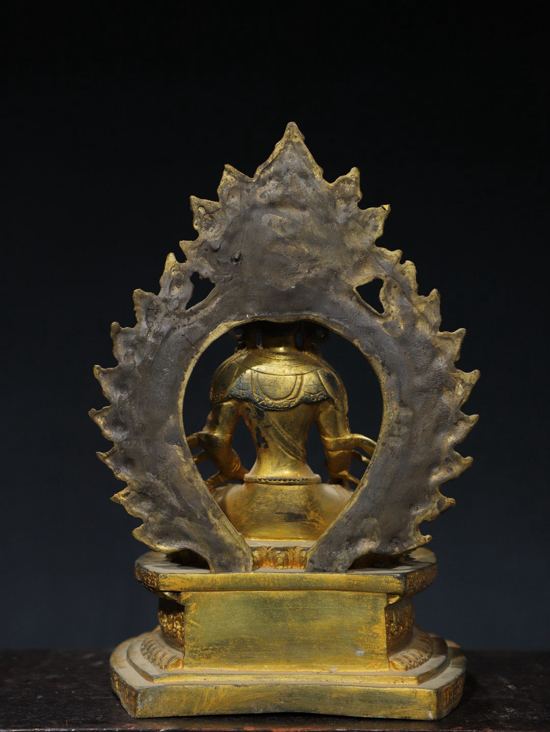 Chinese antique pure copper white Tara Buddha statue