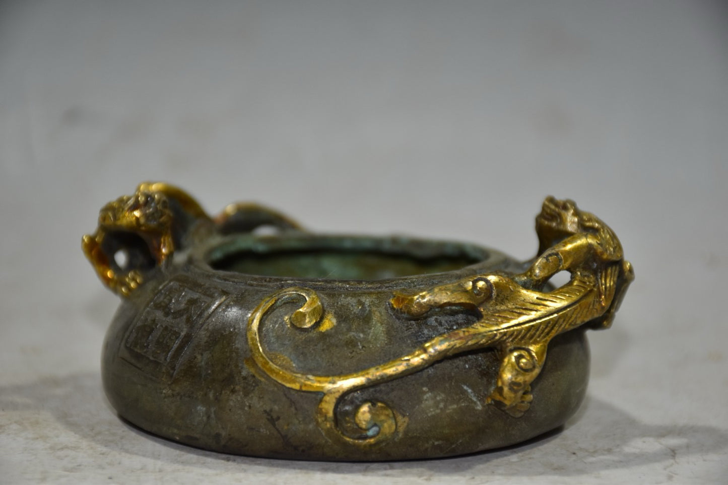 Pure copper gecko wash ornament