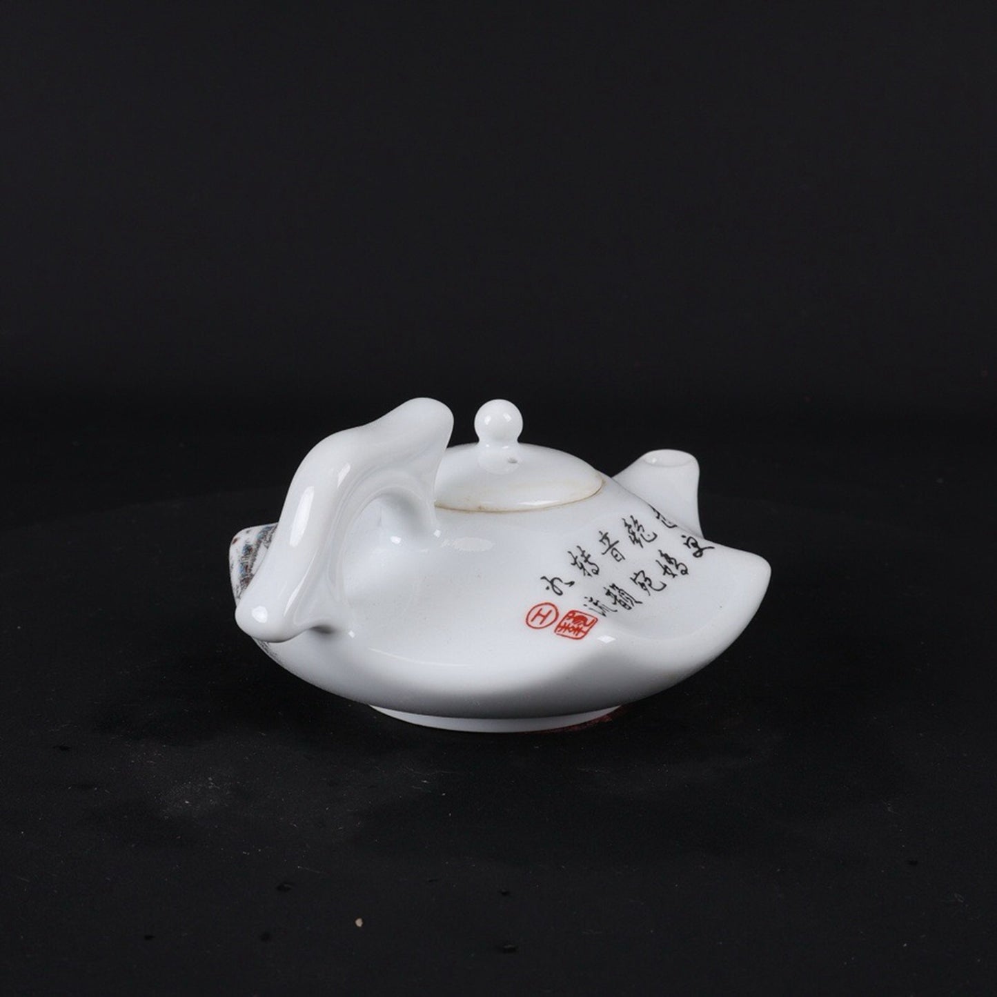 Pink Snow Pattern Octagonal Pot