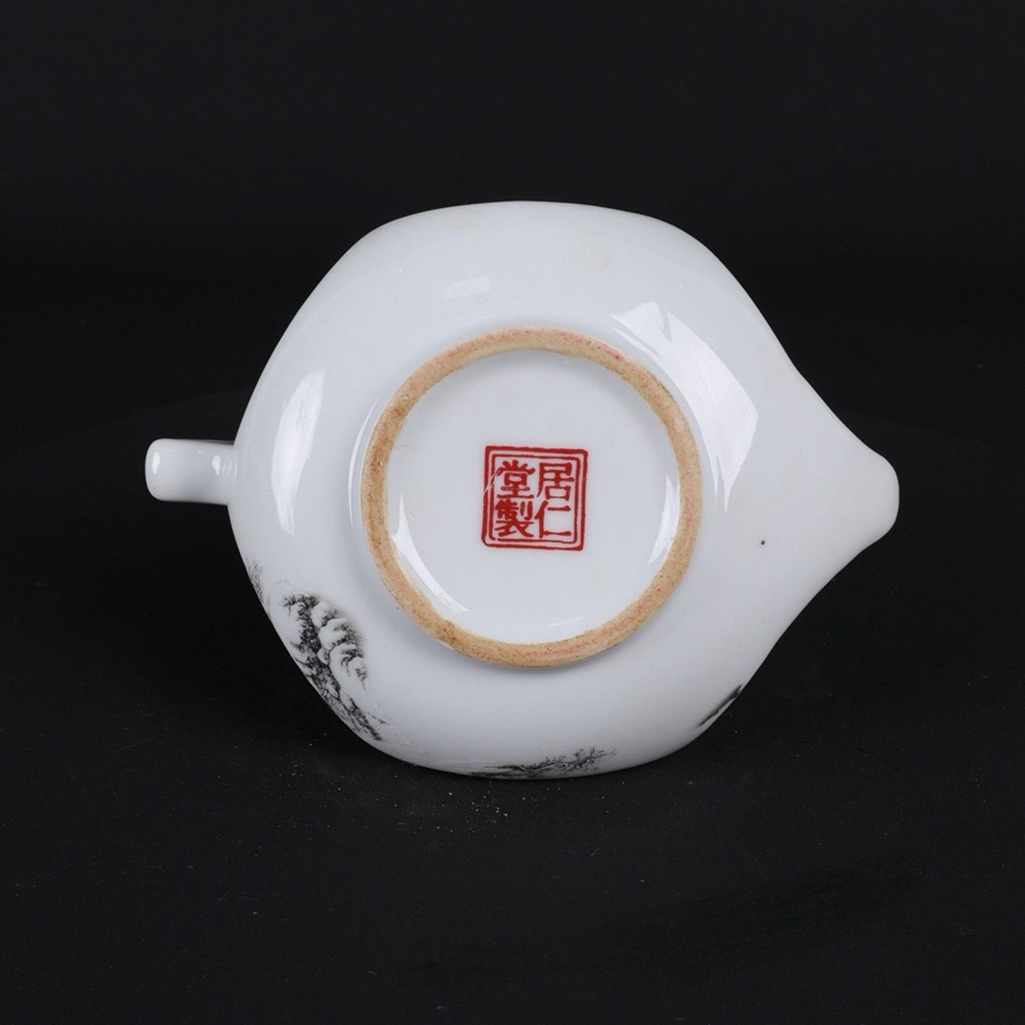 Pink Snow Pattern Octagonal Pot