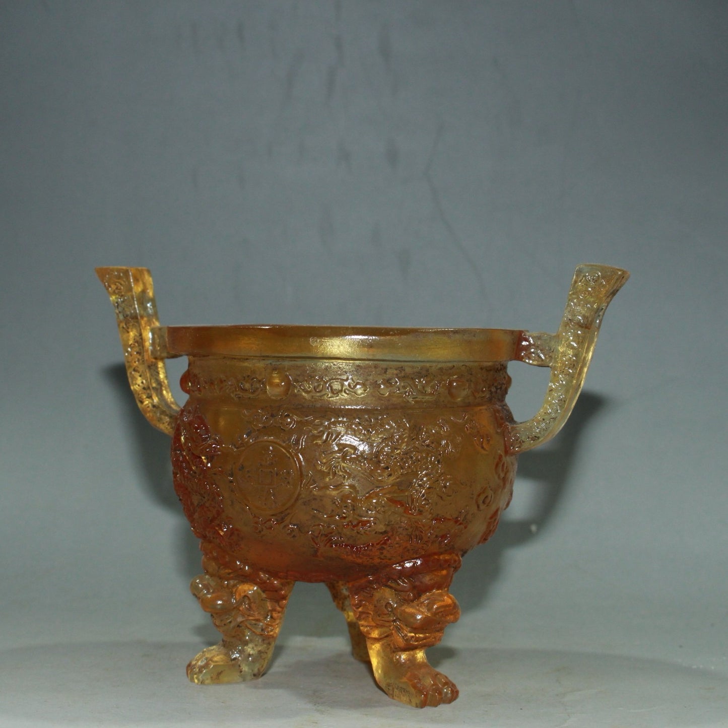 Glass incense burner ornaments
