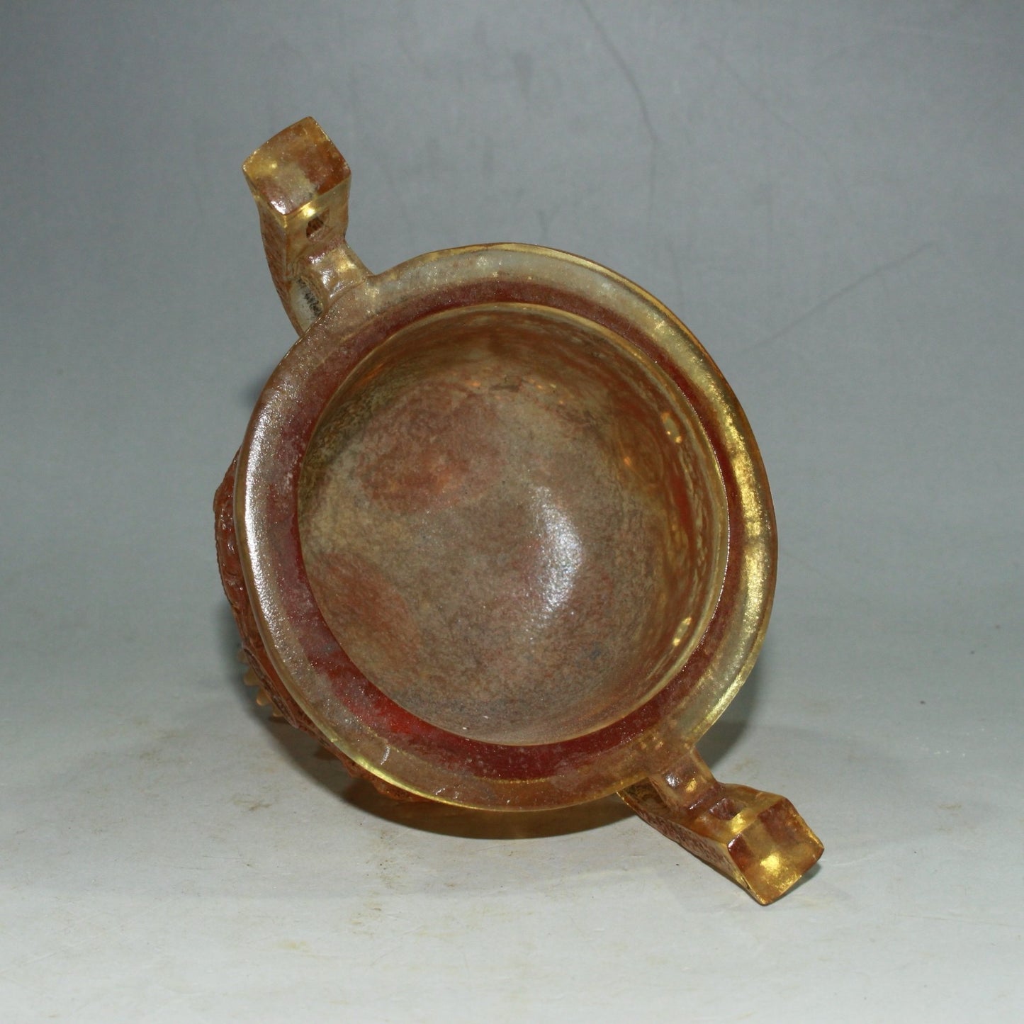 Glass incense burner ornaments