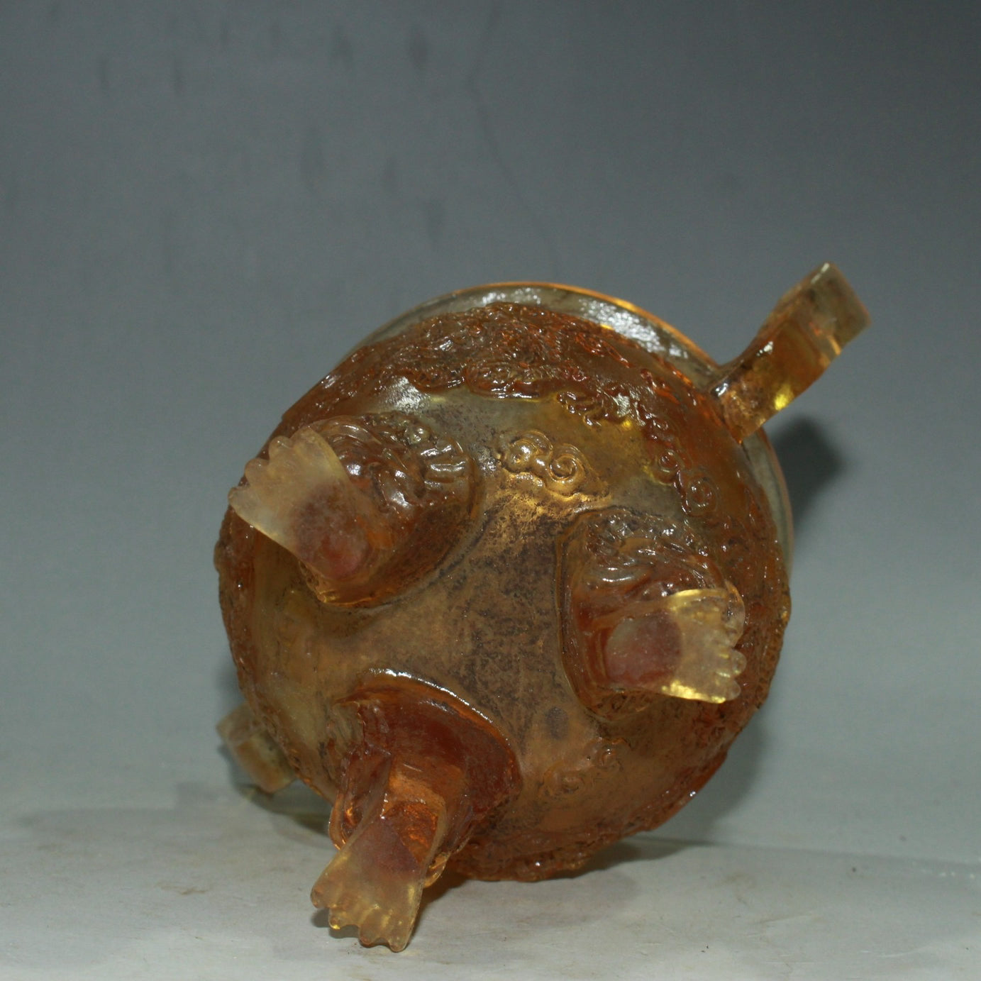 Glass incense burner ornaments