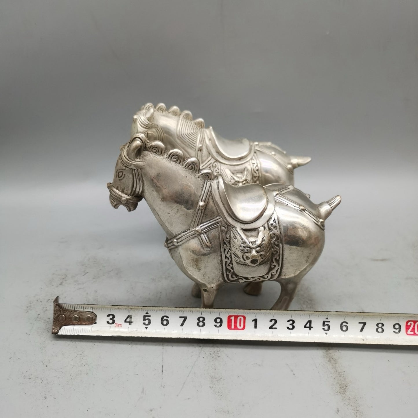 Chinese antique pure copper horse ornaments