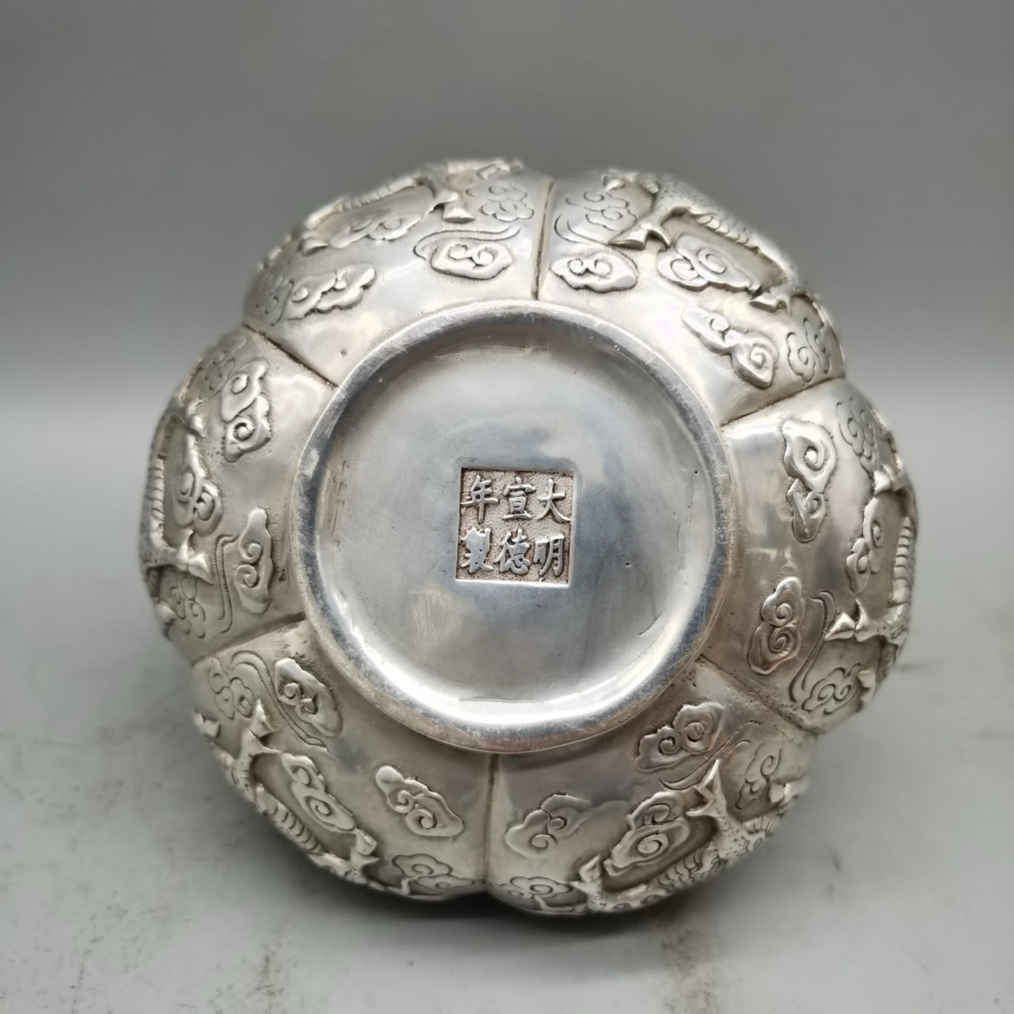 Chinese Antique Hand Stove Pure Copper Hand Stove Warm Hand Stove