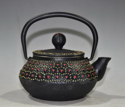 Pure copper cloisonne wine pot ornament