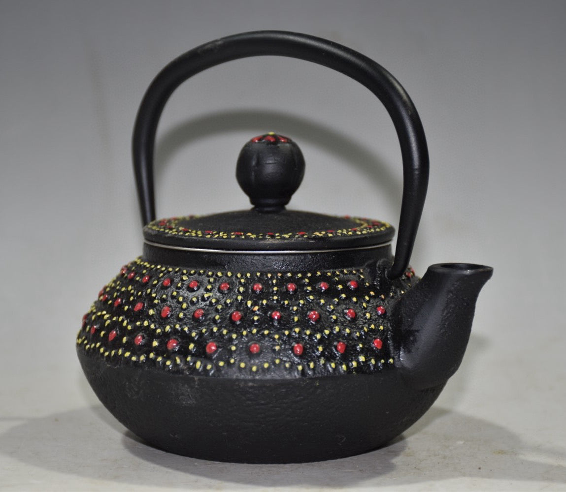 Pure copper cloisonne wine pot ornament