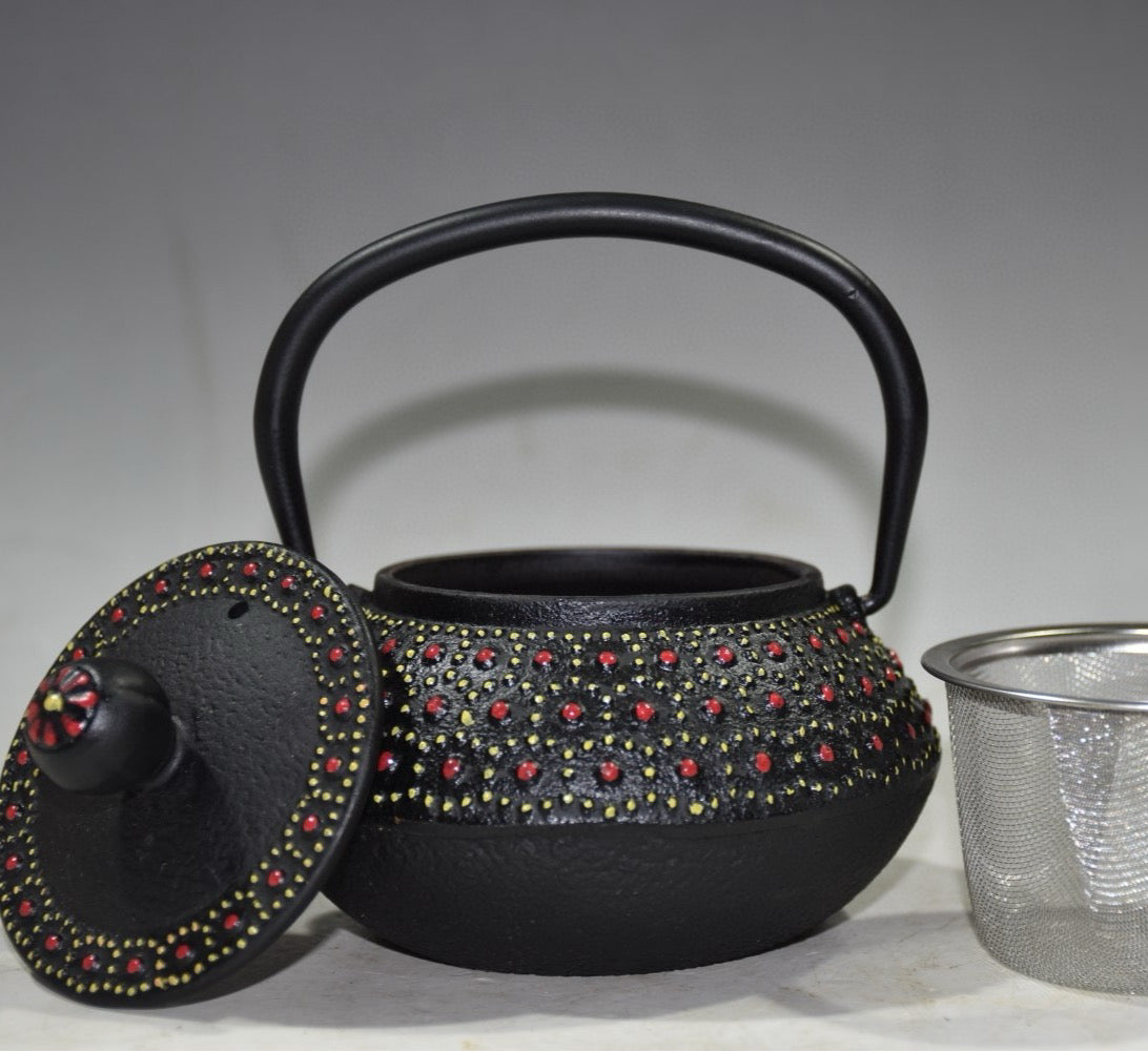 Pure copper cloisonne wine pot ornament