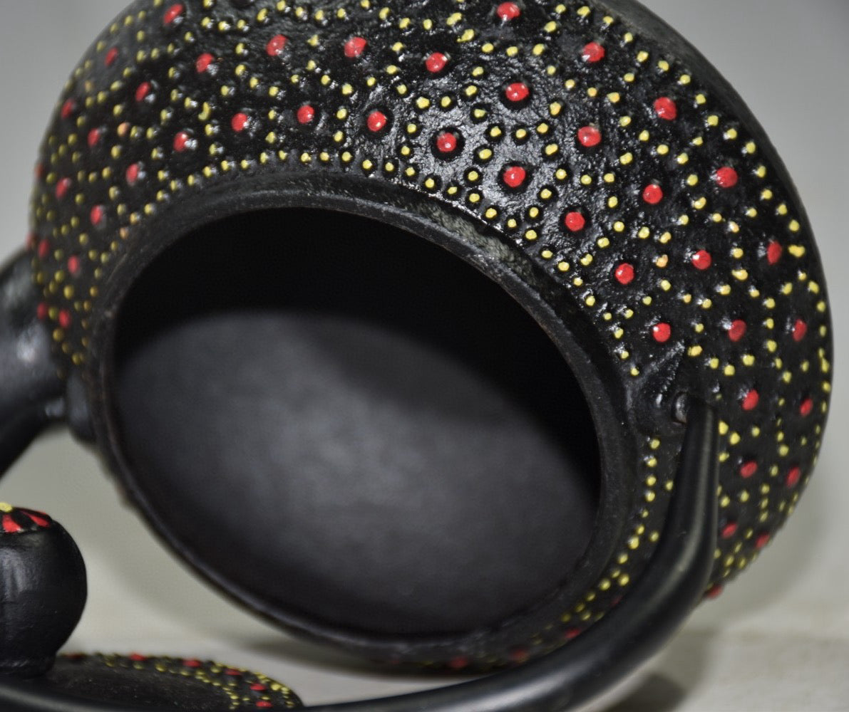 Pure copper cloisonne wine pot ornament