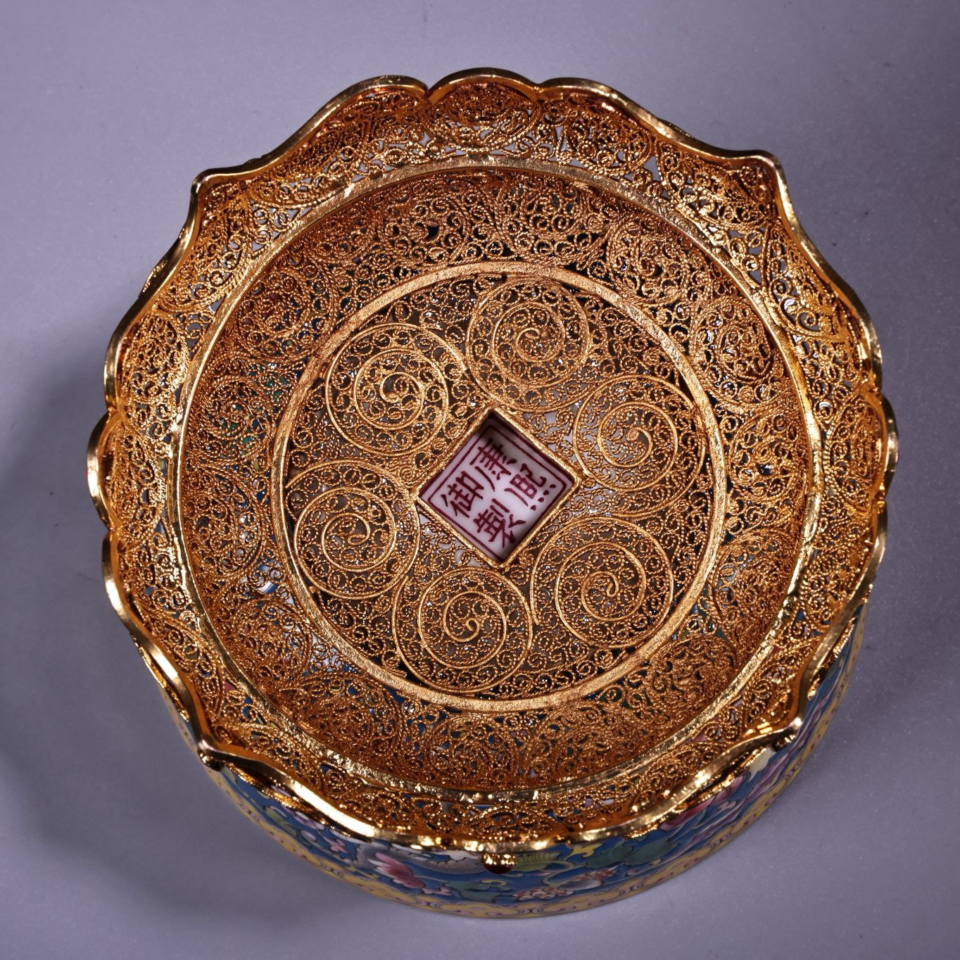 Chinese antique enamel pink porcelain bowl