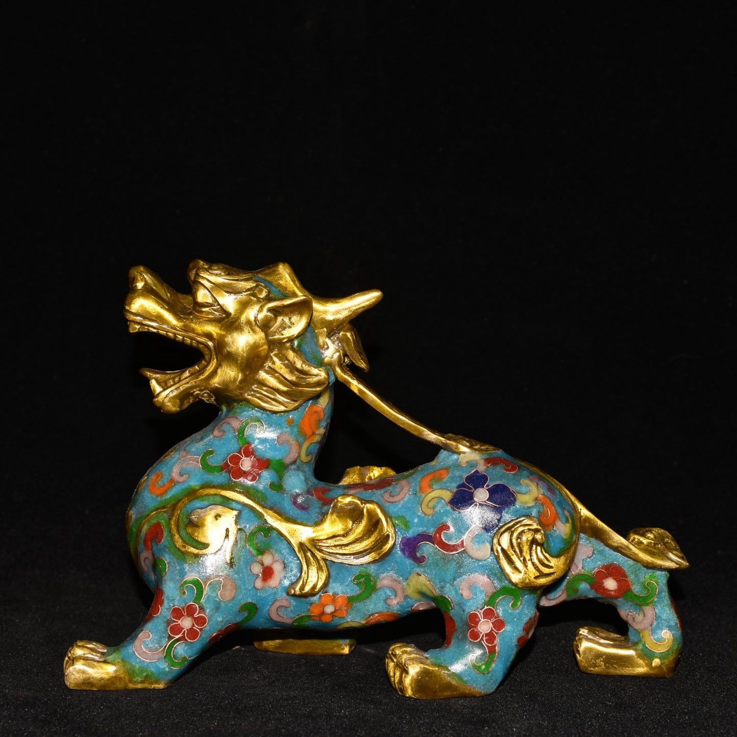 Pure copper cloisonn é beast ornaments