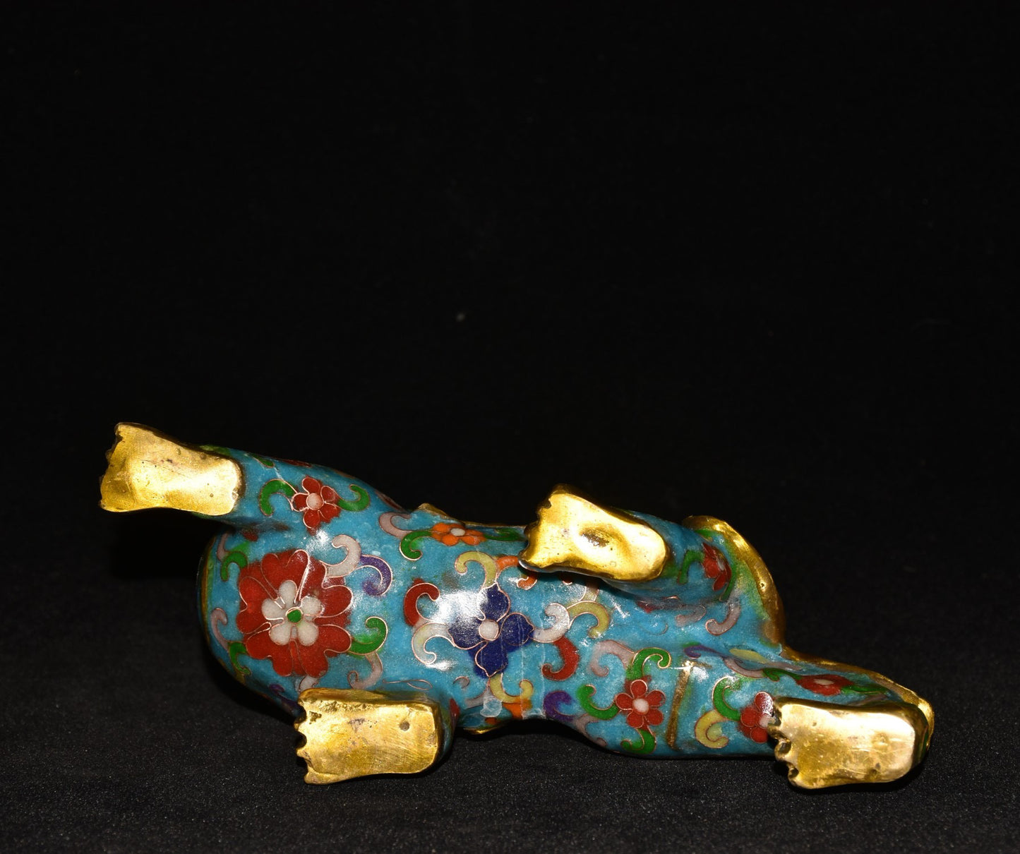 Pure copper cloisonn é beast ornaments