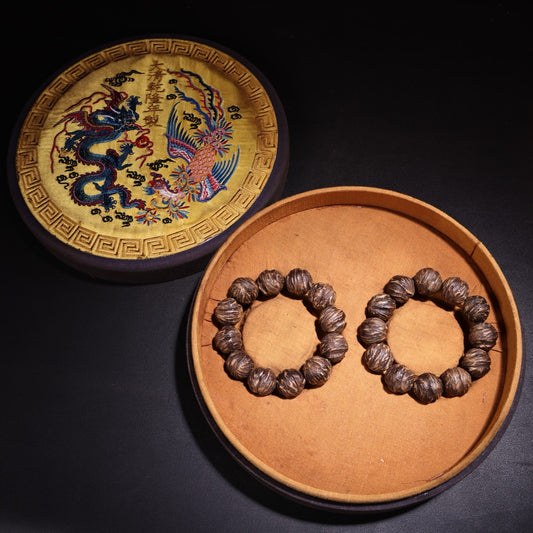 Chinese antique agarwood bracelets