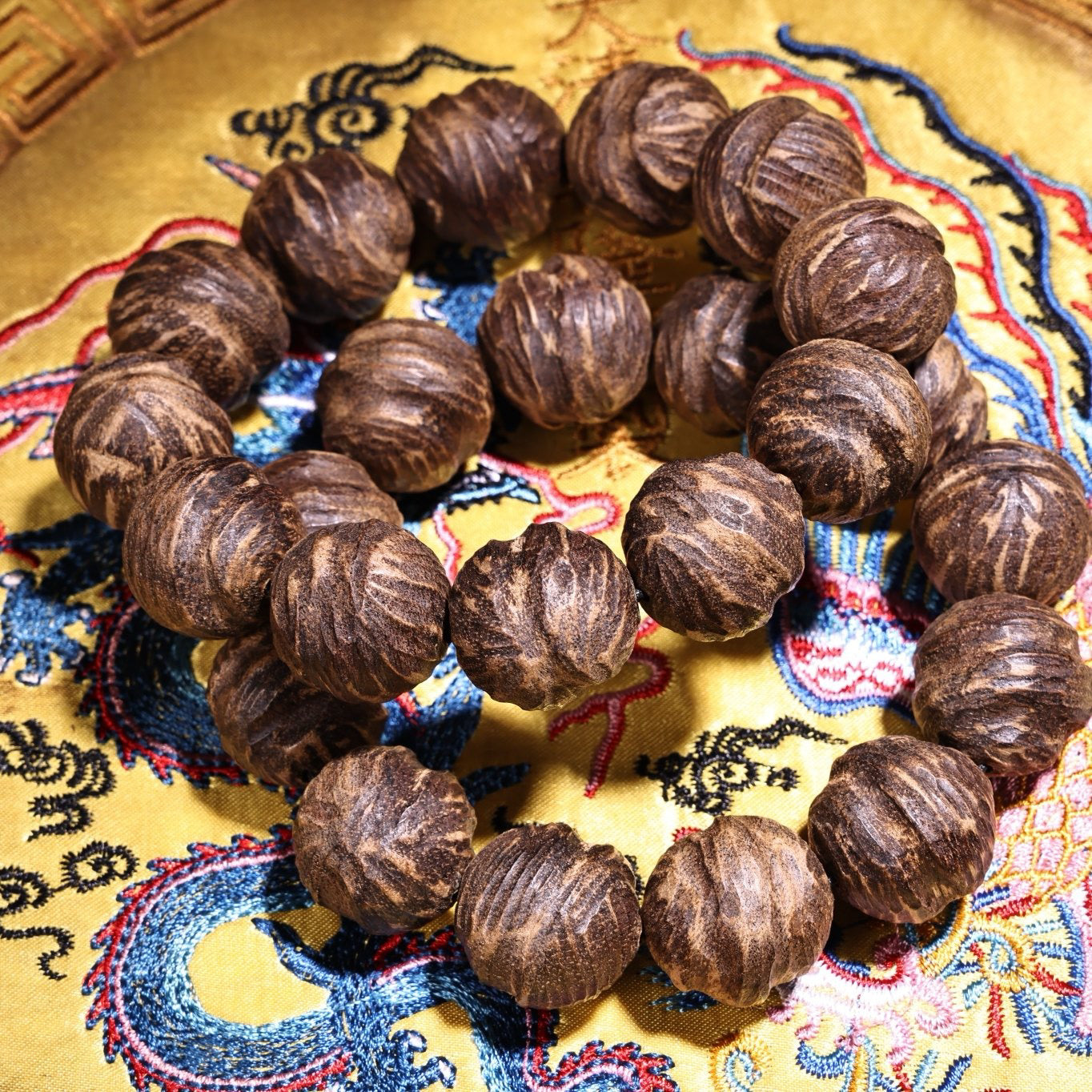 Chinese antique agarwood bracelets
