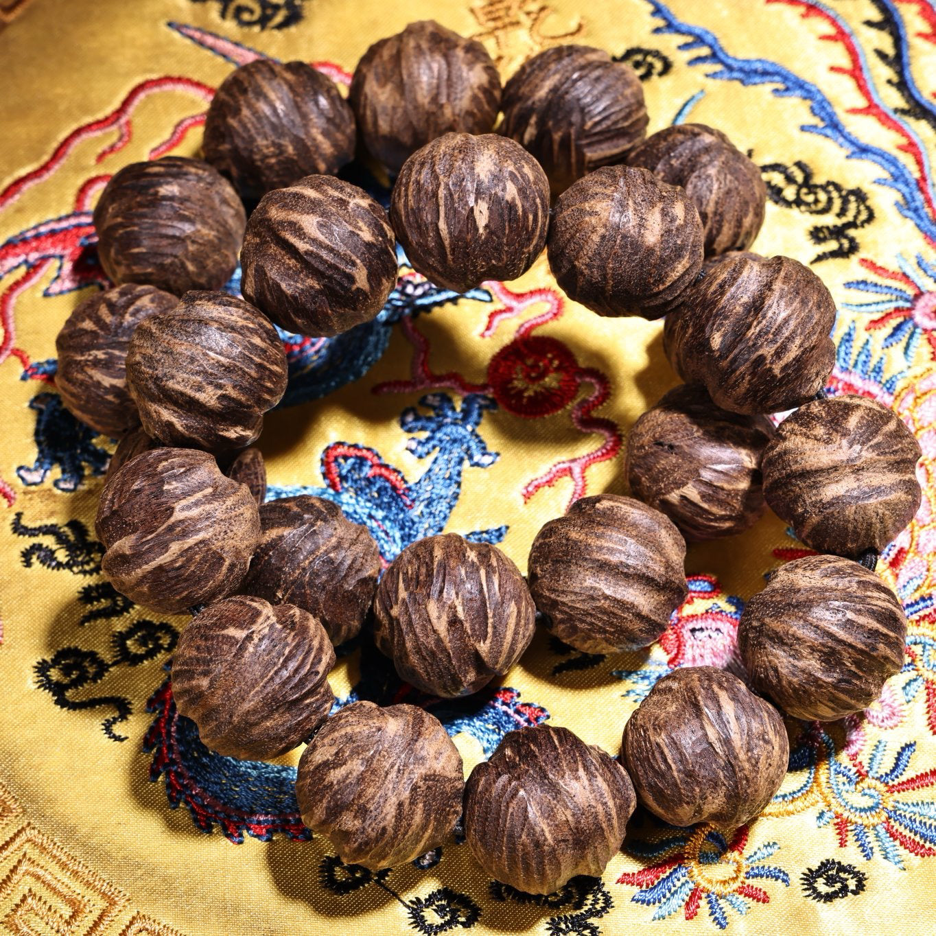 Chinese antique agarwood bracelets
