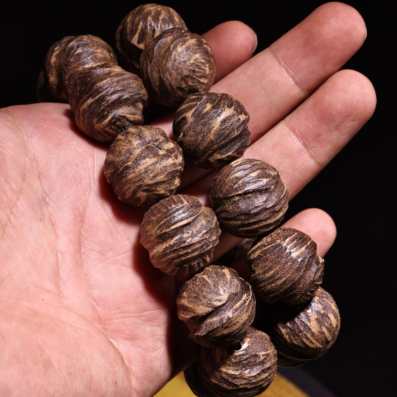Chinese antique agarwood bracelets