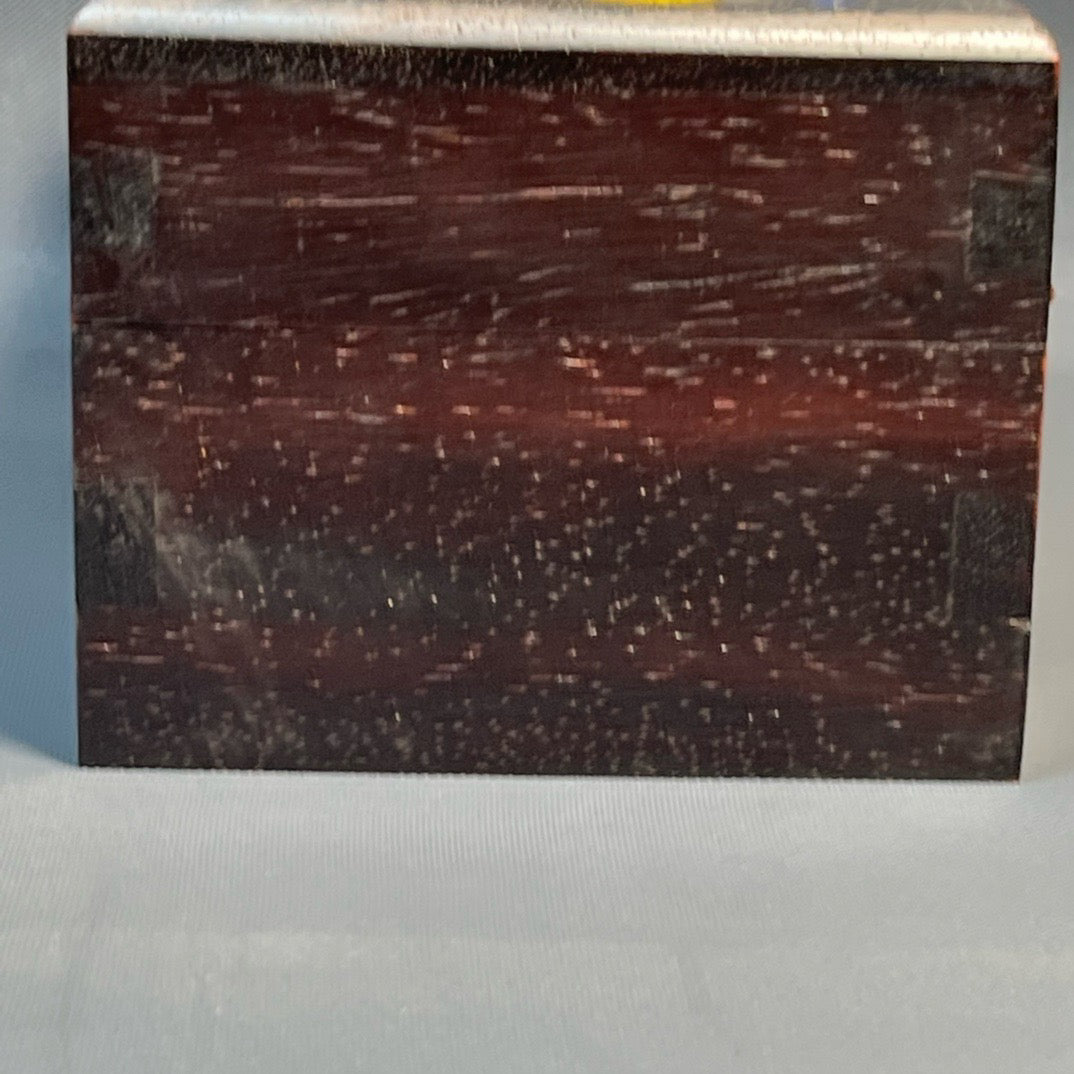 Sandalwood carved jewelry box