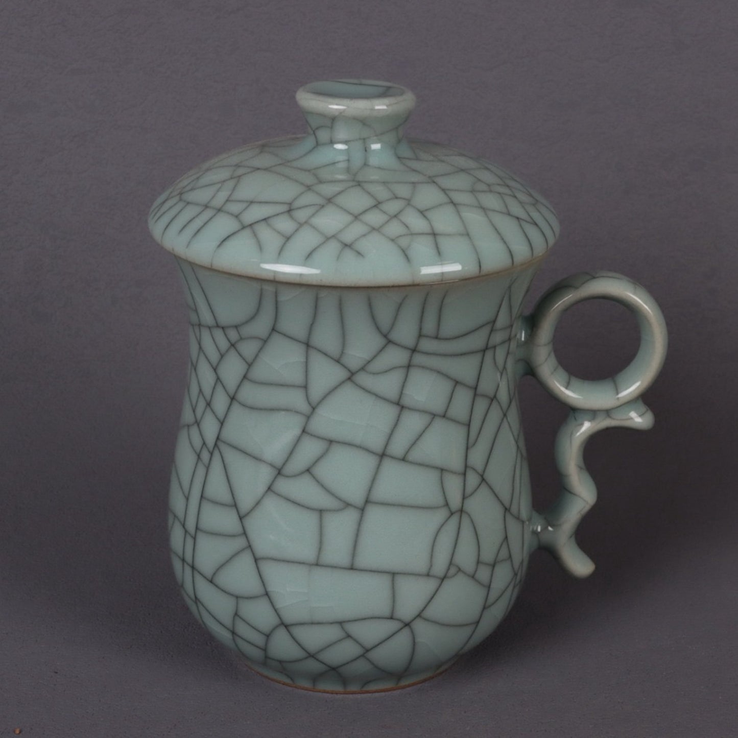 Ge Kiln Open Cup with Lid