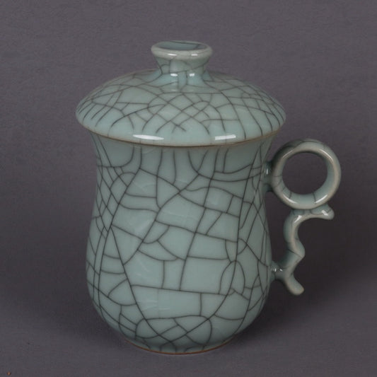 Ge Kiln Open Cup with Lid