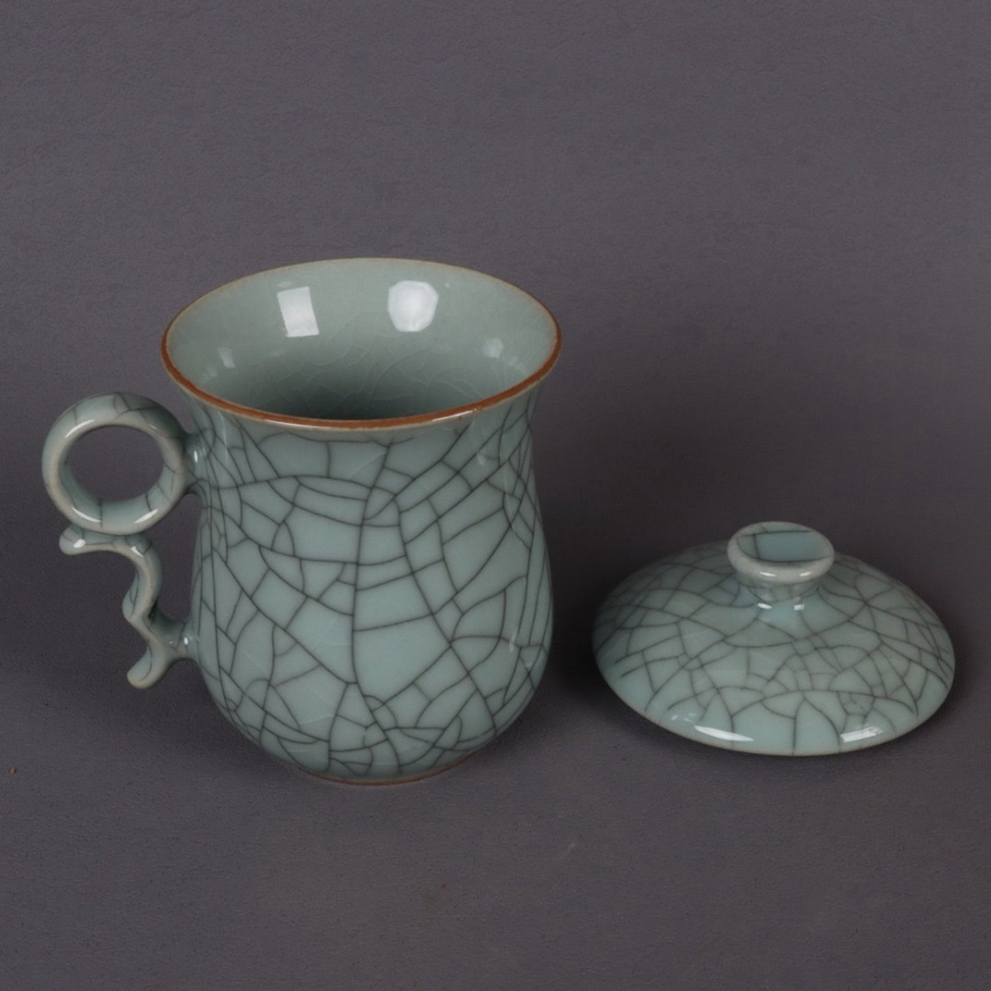 Ge Kiln Open Cup with Lid
