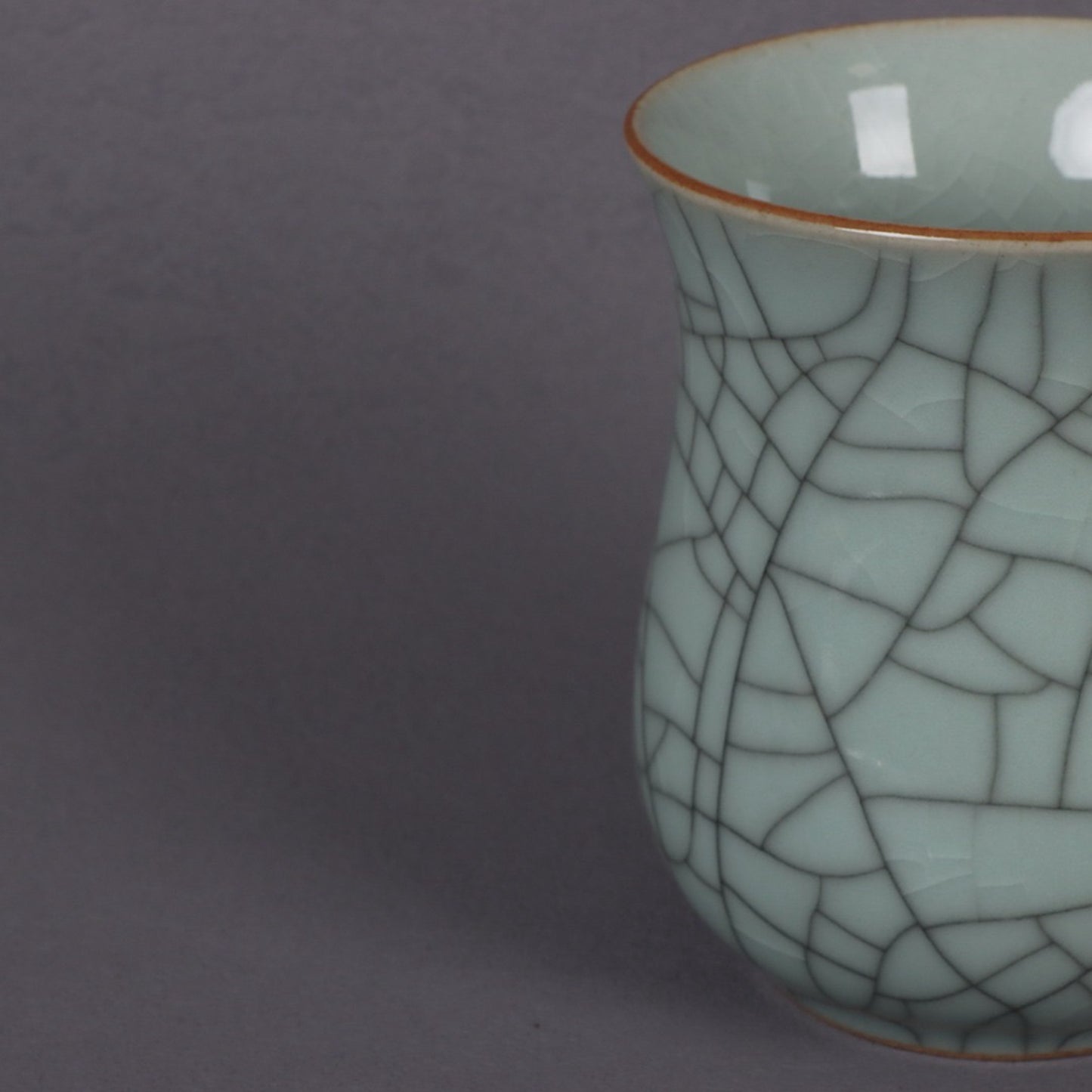 Ge Kiln Open Cup with Lid