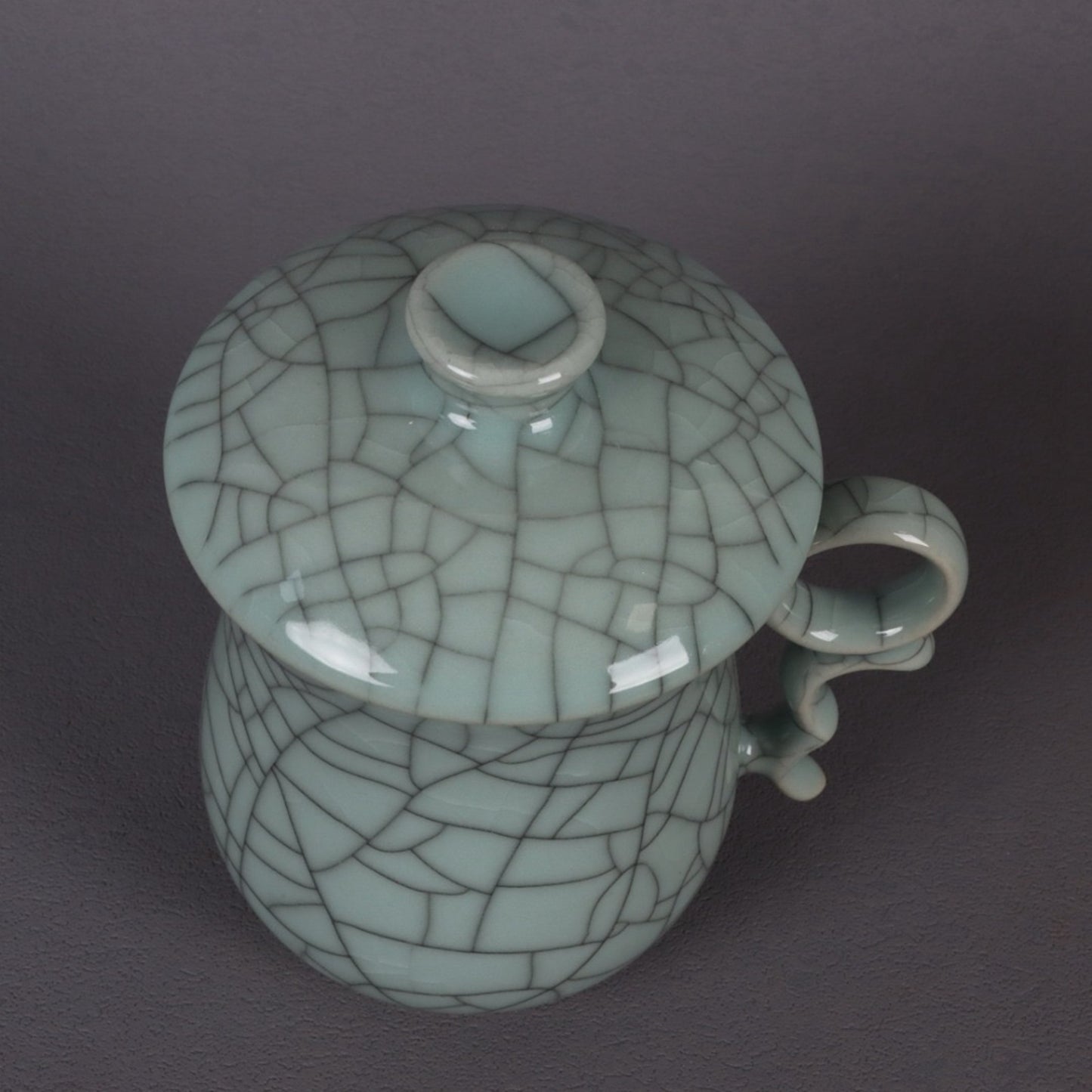 Ge Kiln Open Cup with Lid