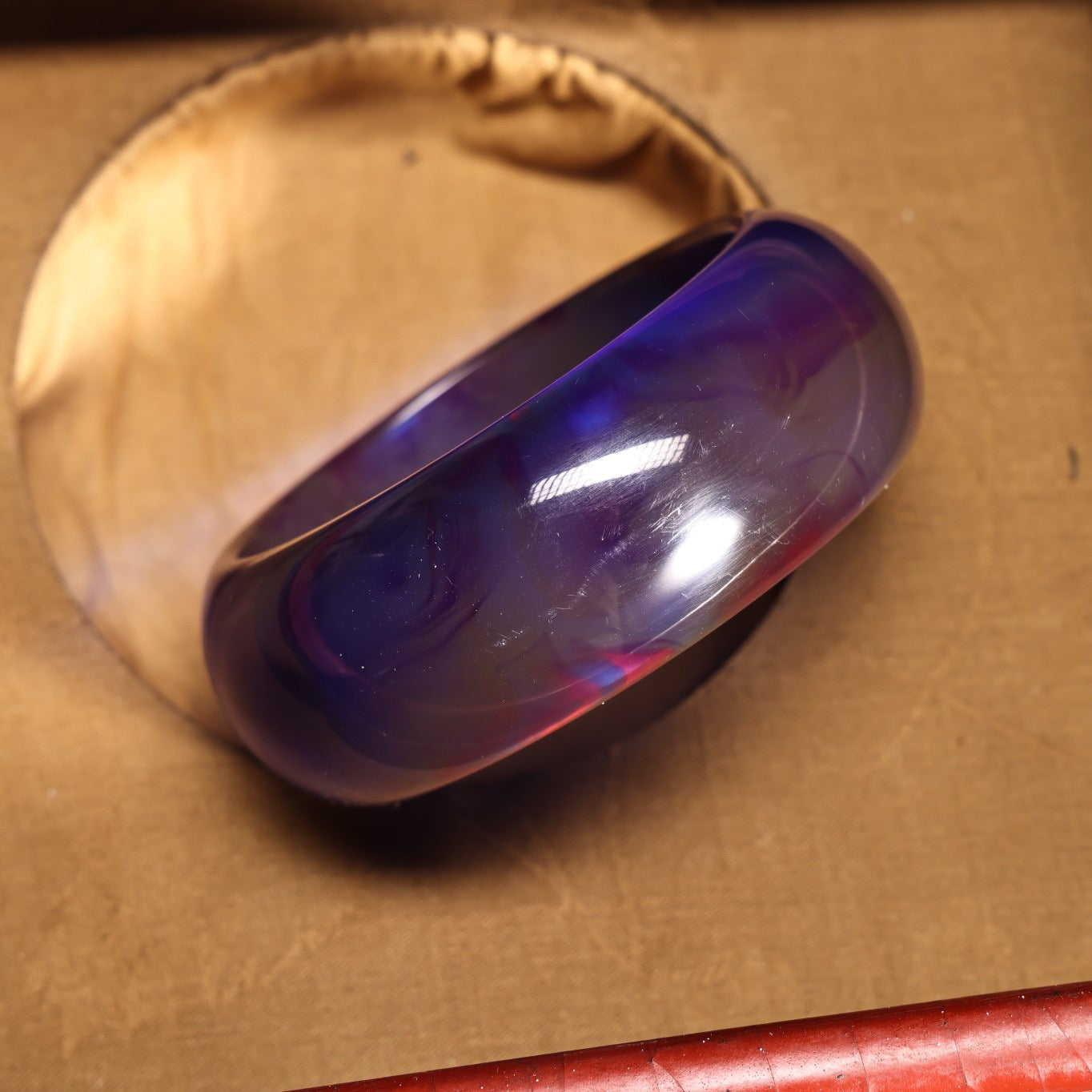 Chinese Antique Amber Bracelet