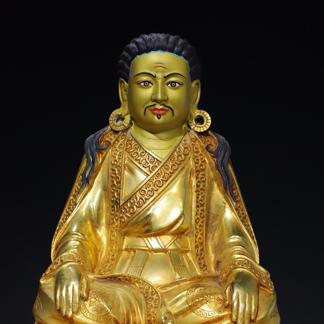 Chinese antique pure copper Buddha statue