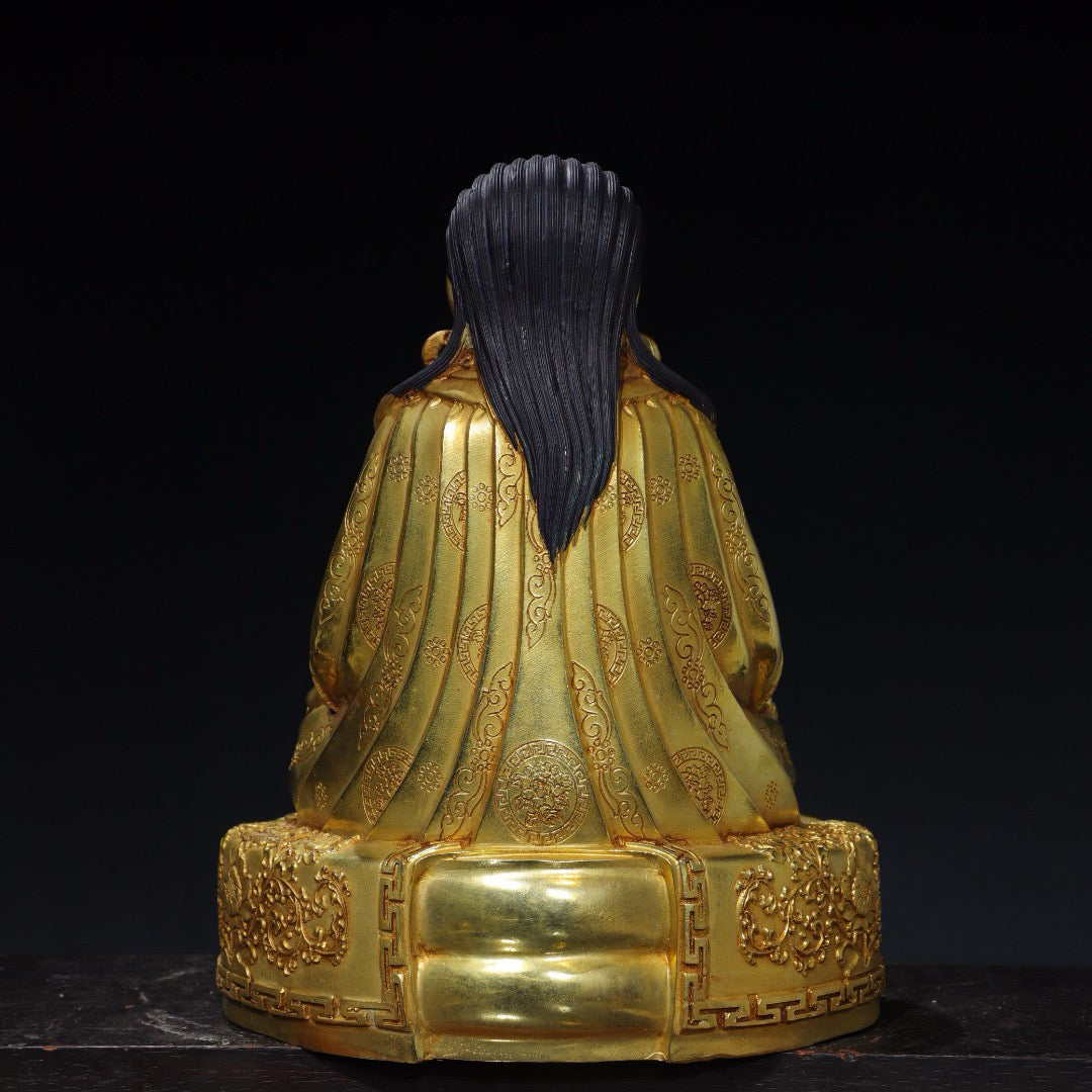 Chinese antique pure copper Buddha statue