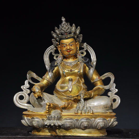 Chinese antique pure copper Buddha statue